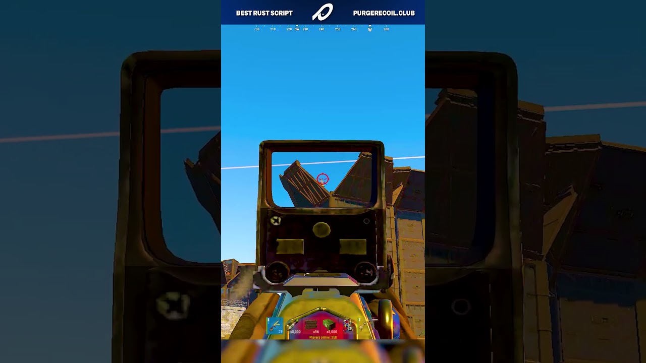 Watch this Rust script in action 👀 #RustScript #NoRecoil #RustShorts #FPS