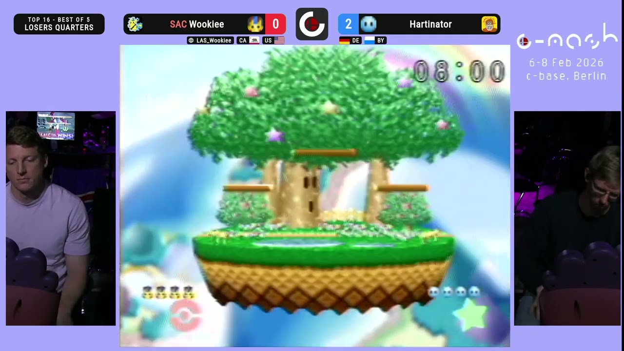 c-mash 2026 Losers Quarters | Wookie (Pikachu) vs Hartinator (Kirby) | Super Smash Bros. (N64)