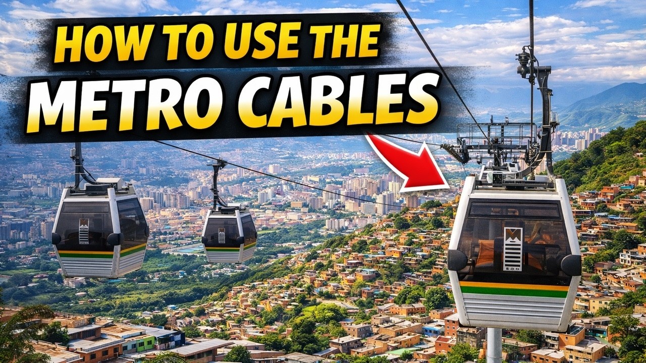 How to get to the Medellin Metro Cables