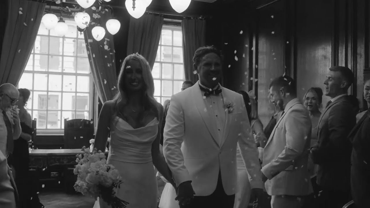 The Art of Black & White | Manchester Wedding Film | Luke & Emma