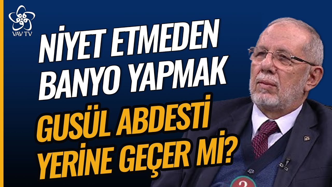 Niyet Etmeden Banyo Yapmak Gusül Abdesti Yerine Geçer mi? | Dr. Hüseyin Kayapınar Vav TV