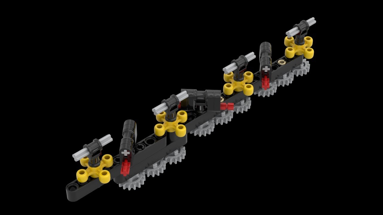2 Simple Lego Technic Binary Counters