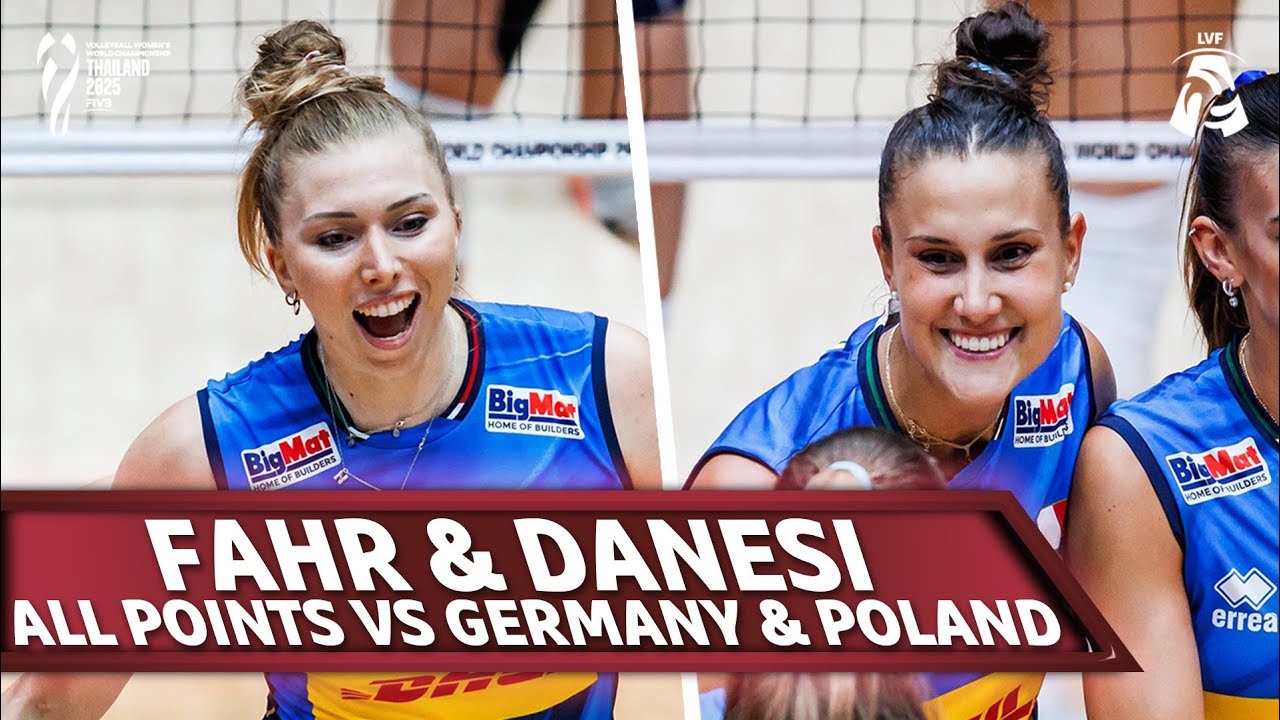 FAHR & DANESI, All points vs Germany & Poland | World Championship 2025
