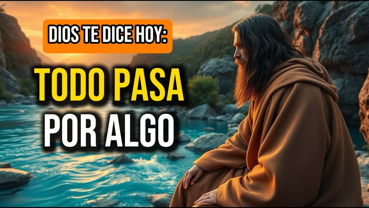 Dios te dice: YO no me equivoco, todo pasa por algo | Dios es mi Guía