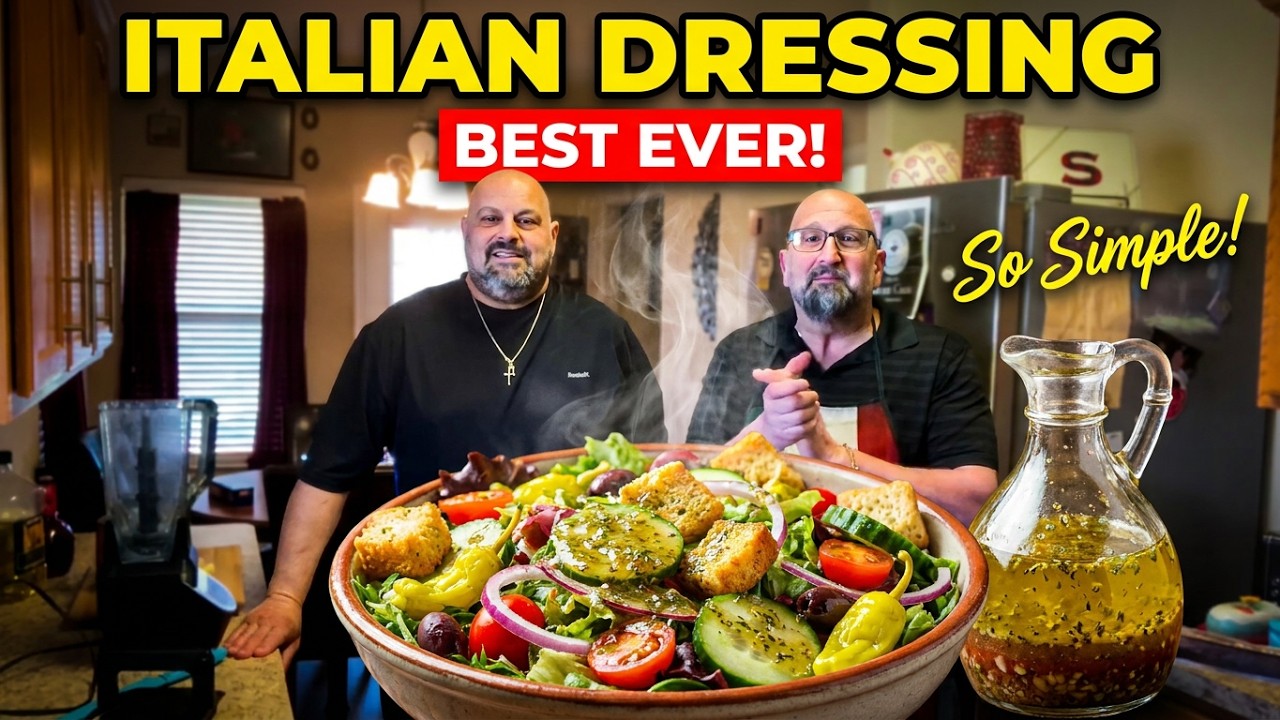 Prepare Only the Best Italian Dressing for Salads – Easy Homemade Italian Dressing