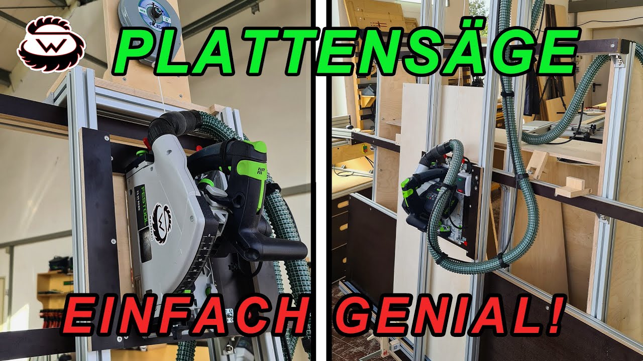 Präziser Plattenzuschitt OHNE PROBLEME | Plattensäge #3