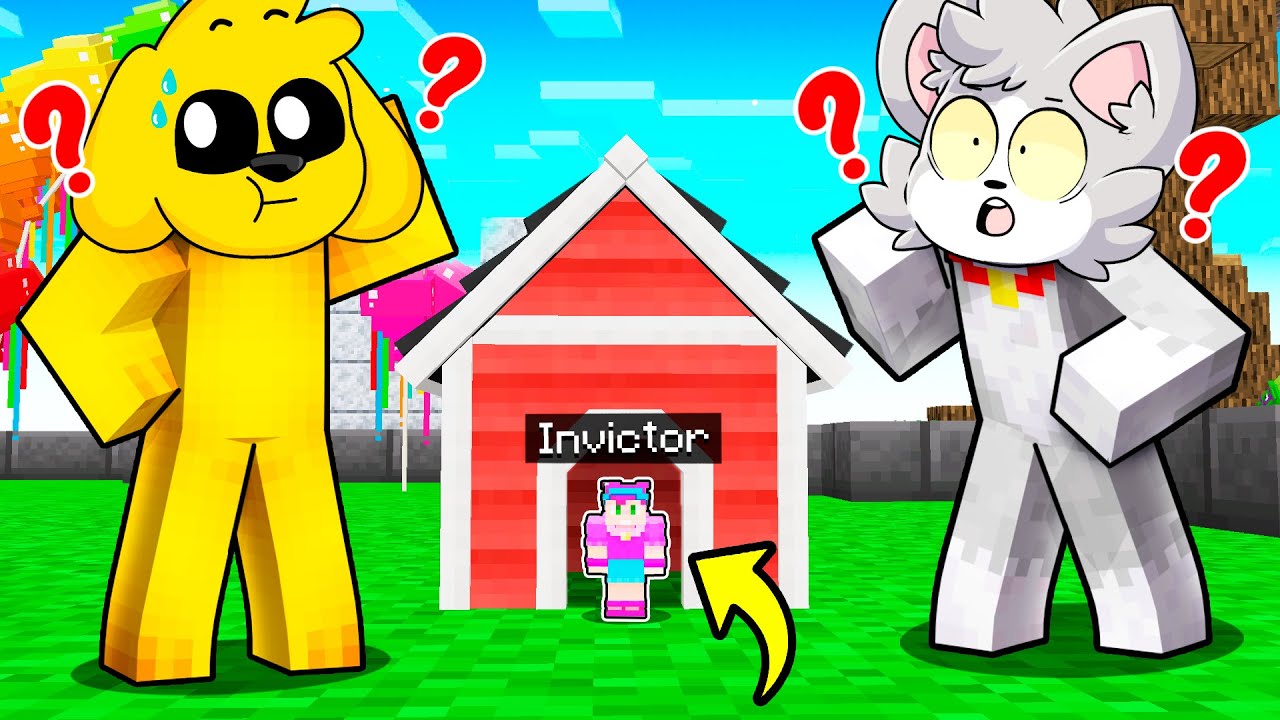 &iexcl;El ESCONDITE SECRETO de 1 PIXEL! 😂 INVICTOR MINECRAFT