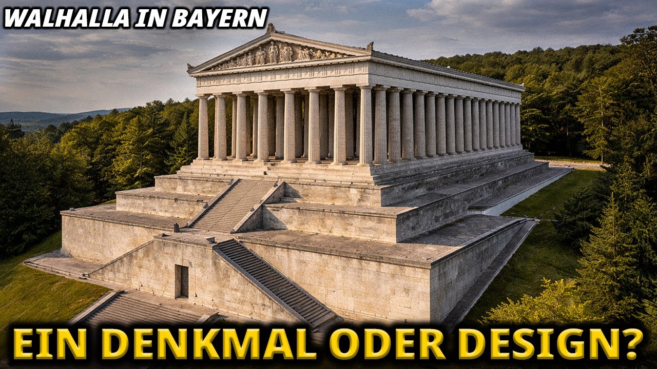 Walhalla in Bayern: Eine antike Megastruktur aus dem Nichts? Was passierte 1842 wirklich?