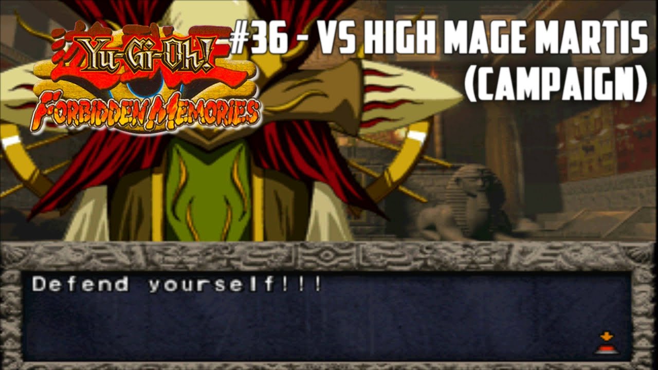 Yu-Gi-Oh! Forbidden Memories #36 - VS High Mage Martis (Campaign)