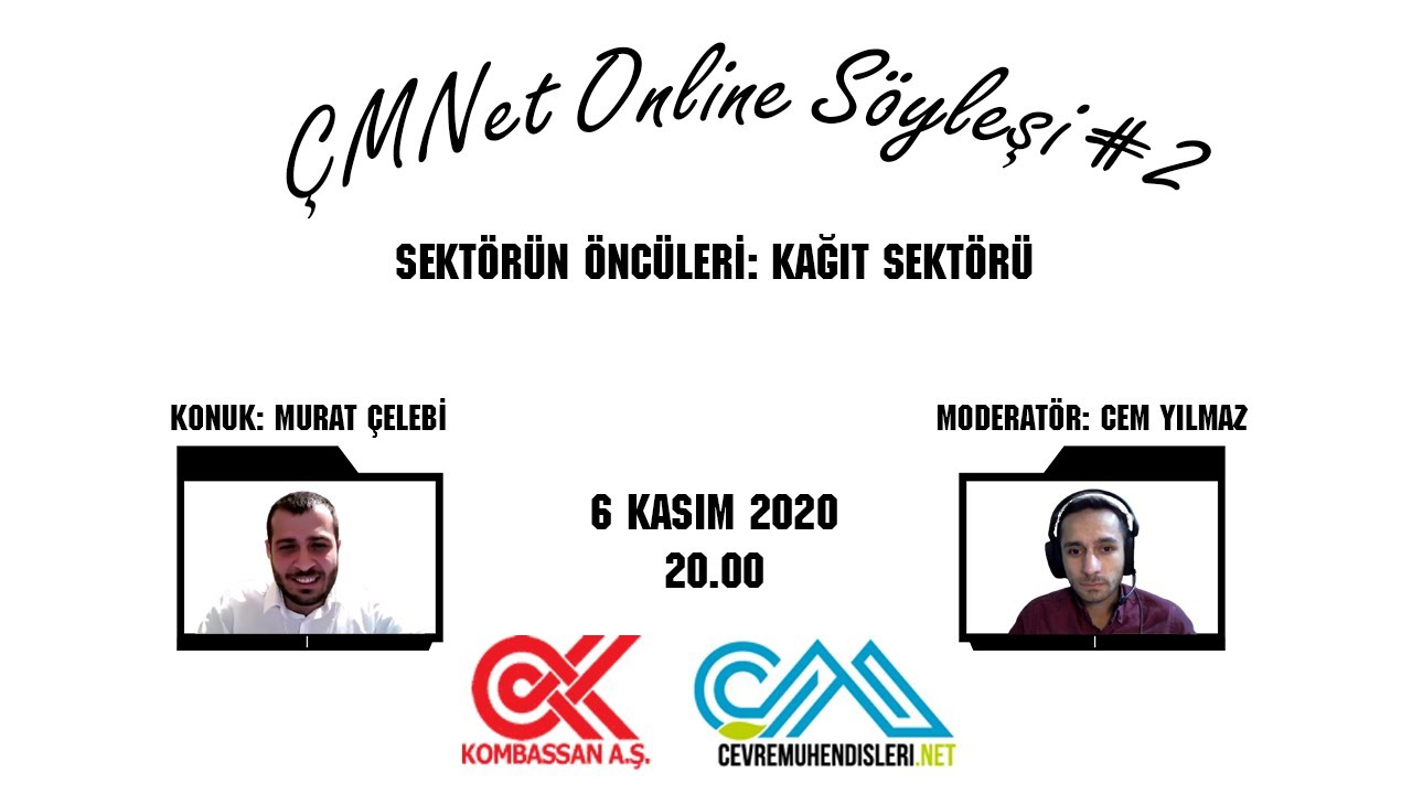 ÇMNet Online Söyleşi # 2 - Kağıt Sektörü - Konuk Murat Çelebi