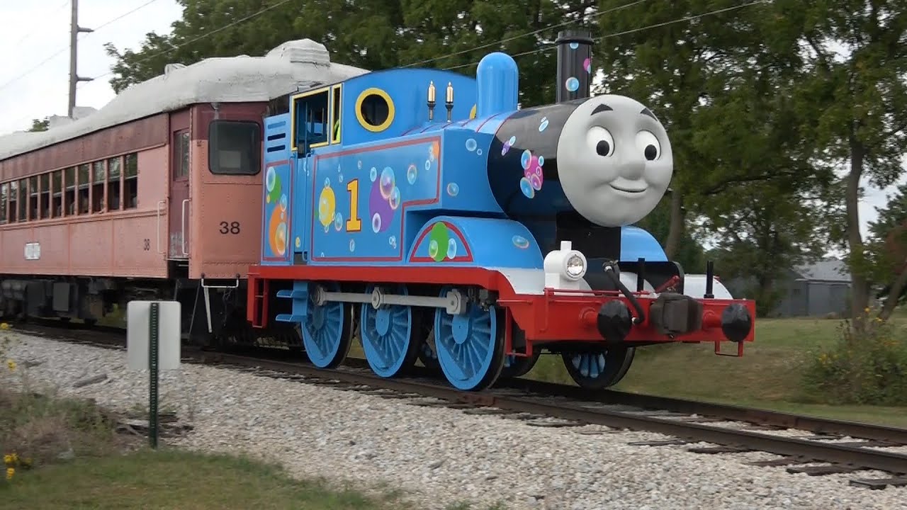 THOMAS THE TRAIN IN ACTION AT THE BOONE & SCENIC VALLEY RAILROAD! CLASSIC EQUIPMENT AND DRONE VIEWS!