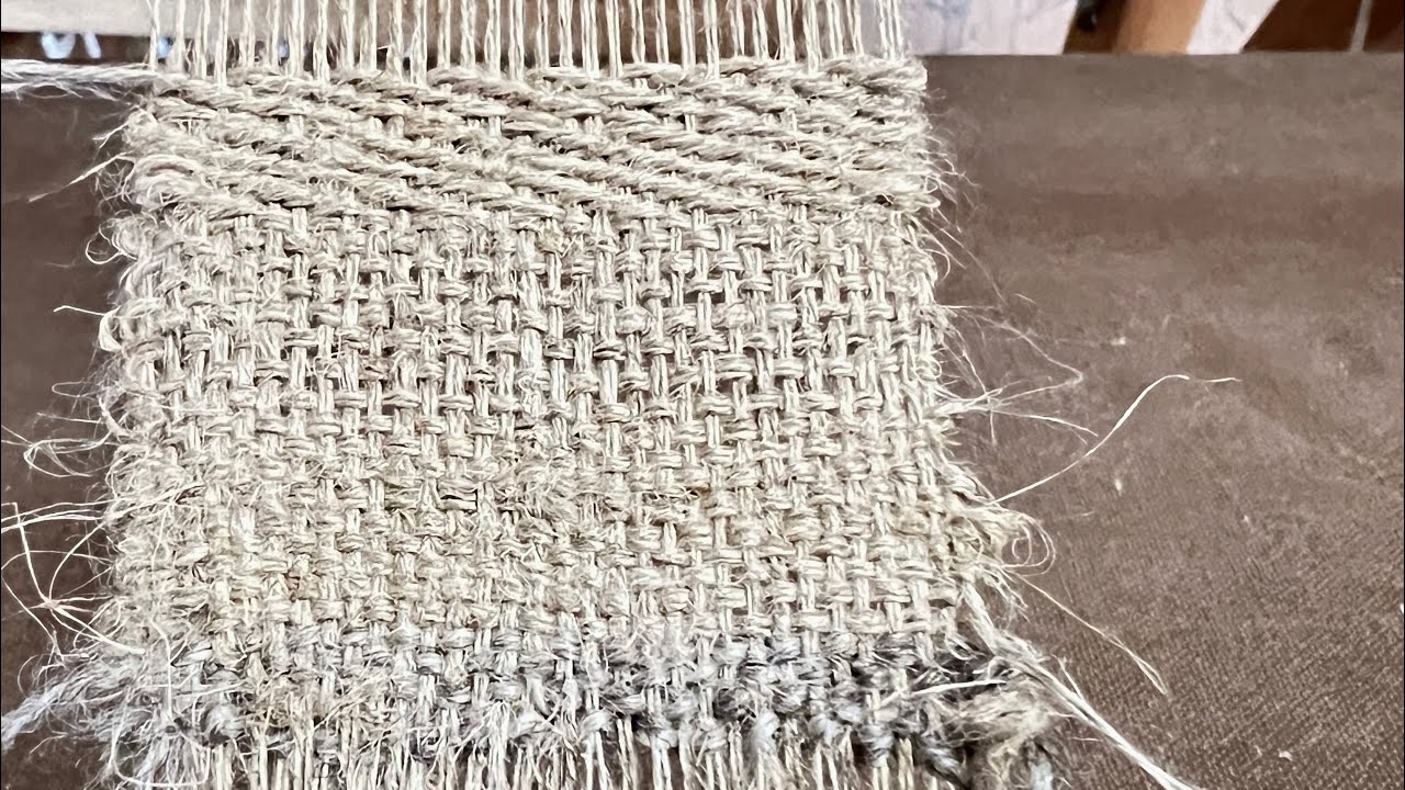 Weaving Test Counterbalance Loom
