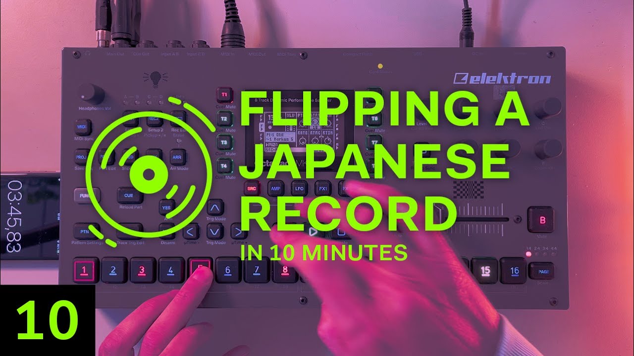Flipping a Japanese record in 10 minutes / Innerkop / Octatrack