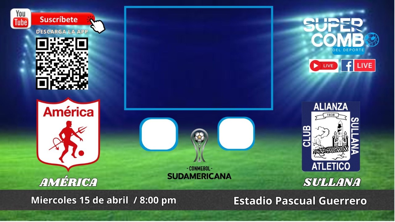 🔴 EN VIVO | Am&eacute;rica de Cali vs. Alianza Atl&eacute;tico | Partido hoy - 15/04/2026 - Copa_Sudamericana