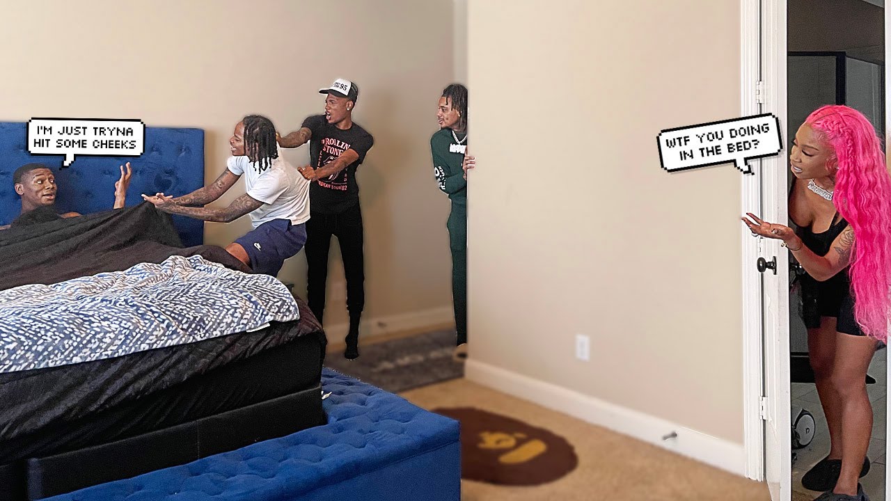 CAUGHT TRYING TO SMASH A GIRL IN JAZZ BED...*Crystal Walked In*