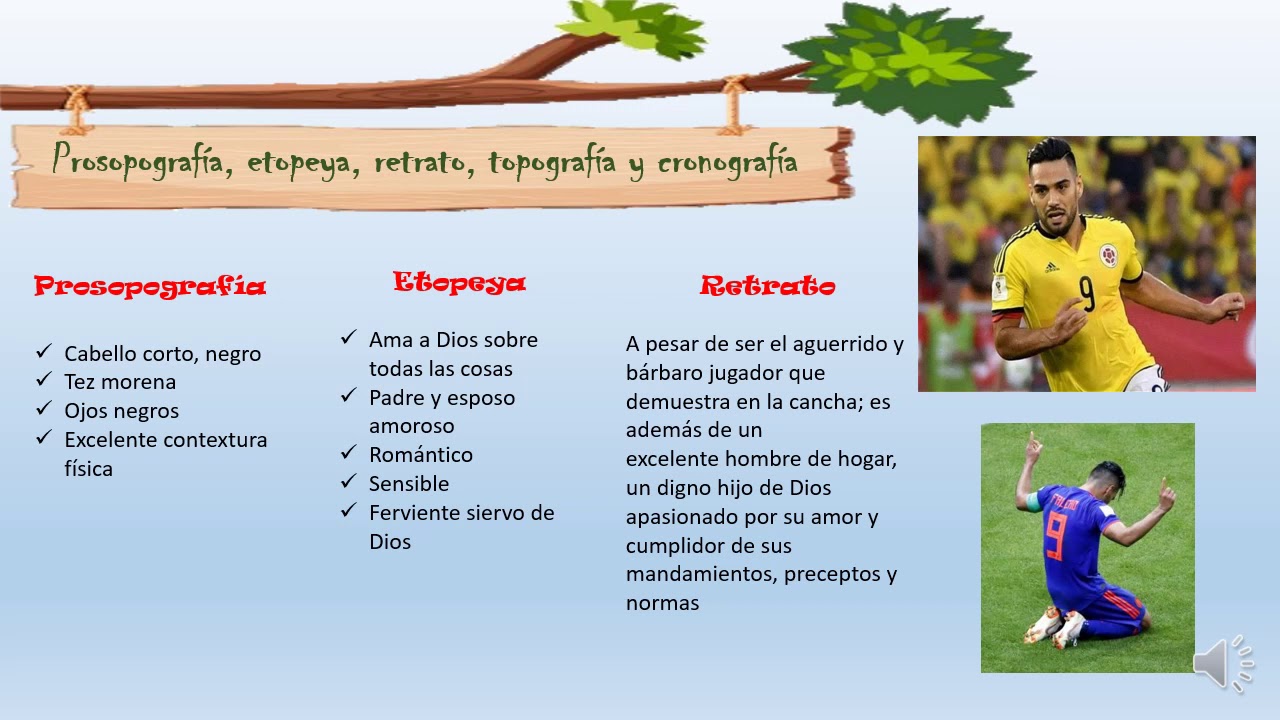 Prosopografía,etopeya y retrato