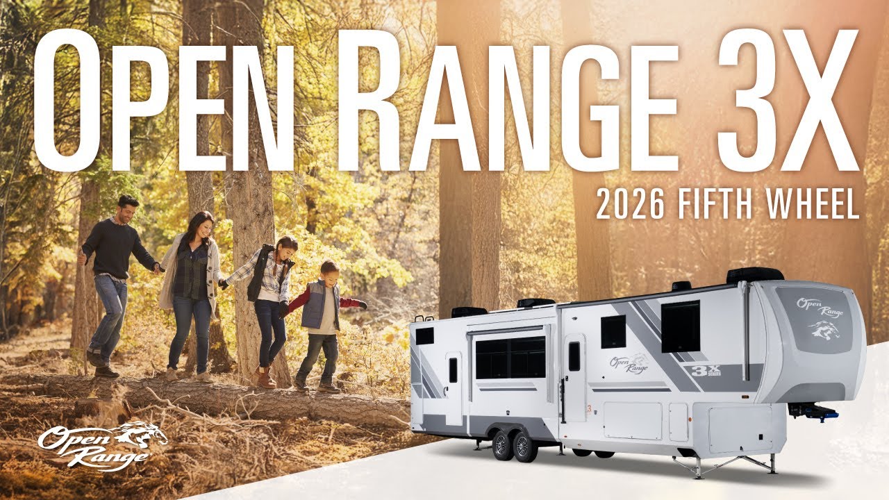 Роскошный прицеп-дача 3X 2026 года — подробный обзор продукта — Open Range RV