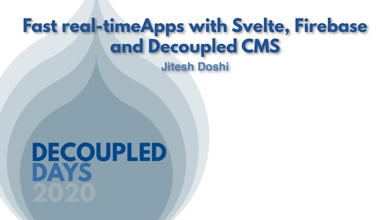 Fast mobile real-time PWAs with Svelte and headless CMS