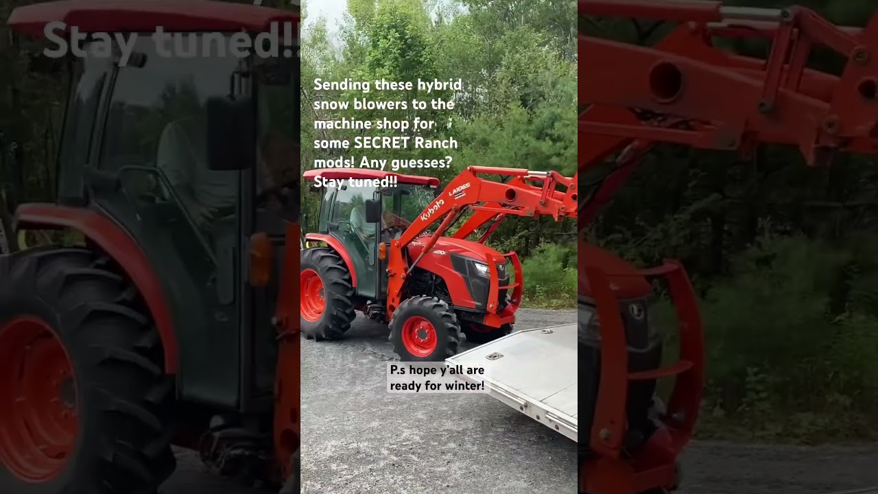 Secrets mods&hellip; stay tuned! #hybridsnowblower #pulltypesnowblower #snowremoval
