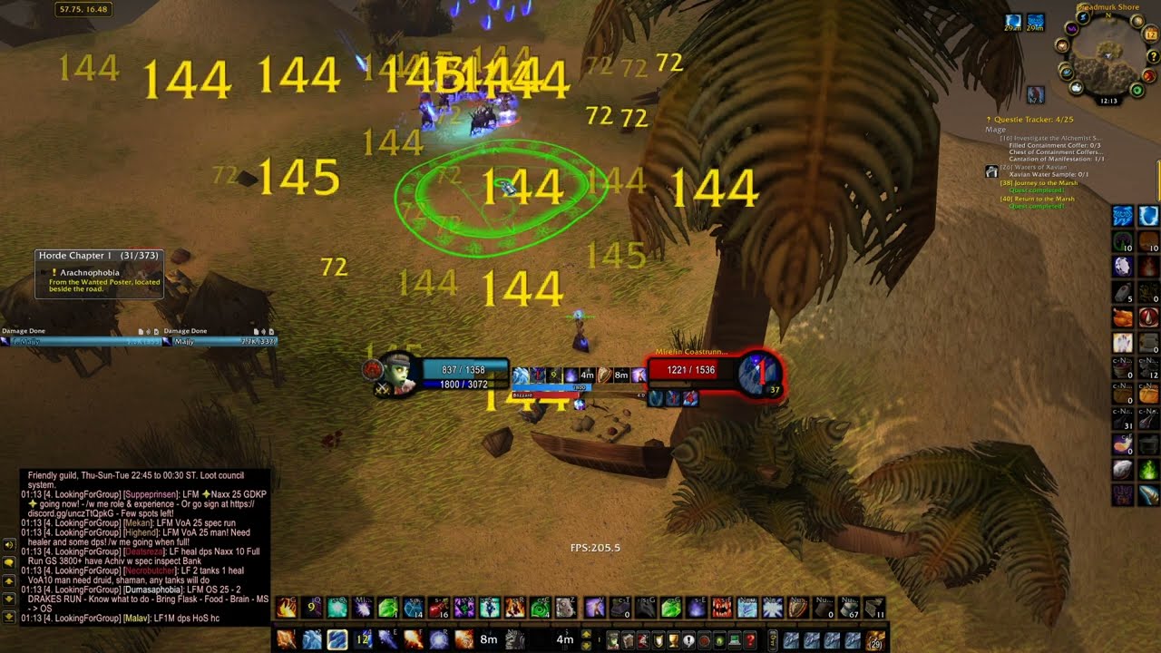 Classic Wotlk: Mage AOE leveling 37-42 (Horde/Alliance)