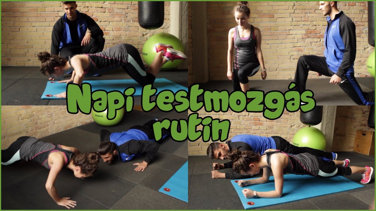 Napi testmozgás rutin | Viszkok Fruzsi