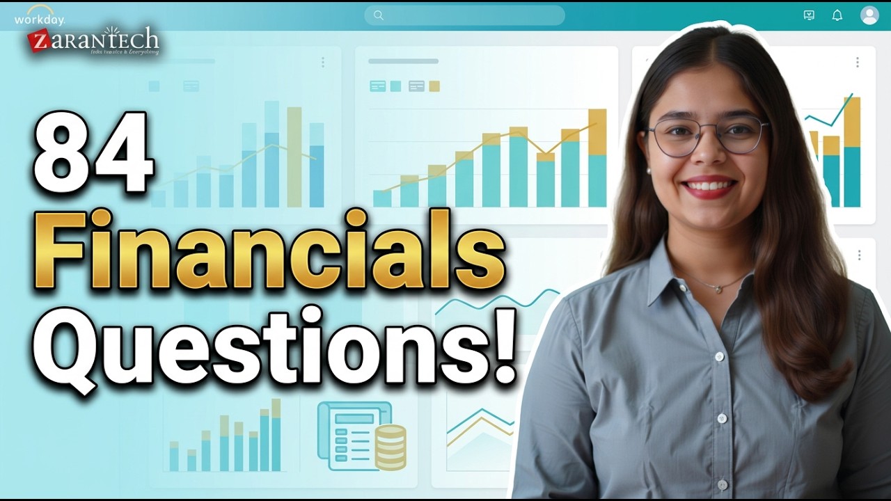 Workday Financials (84 Practice Questions) | ZaranTech
