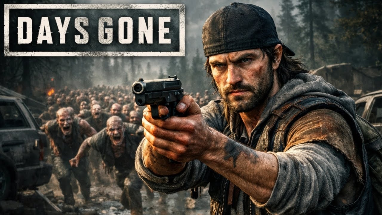 🔞 ☢️ Days Gone Zerando Ao Vivo ☢️