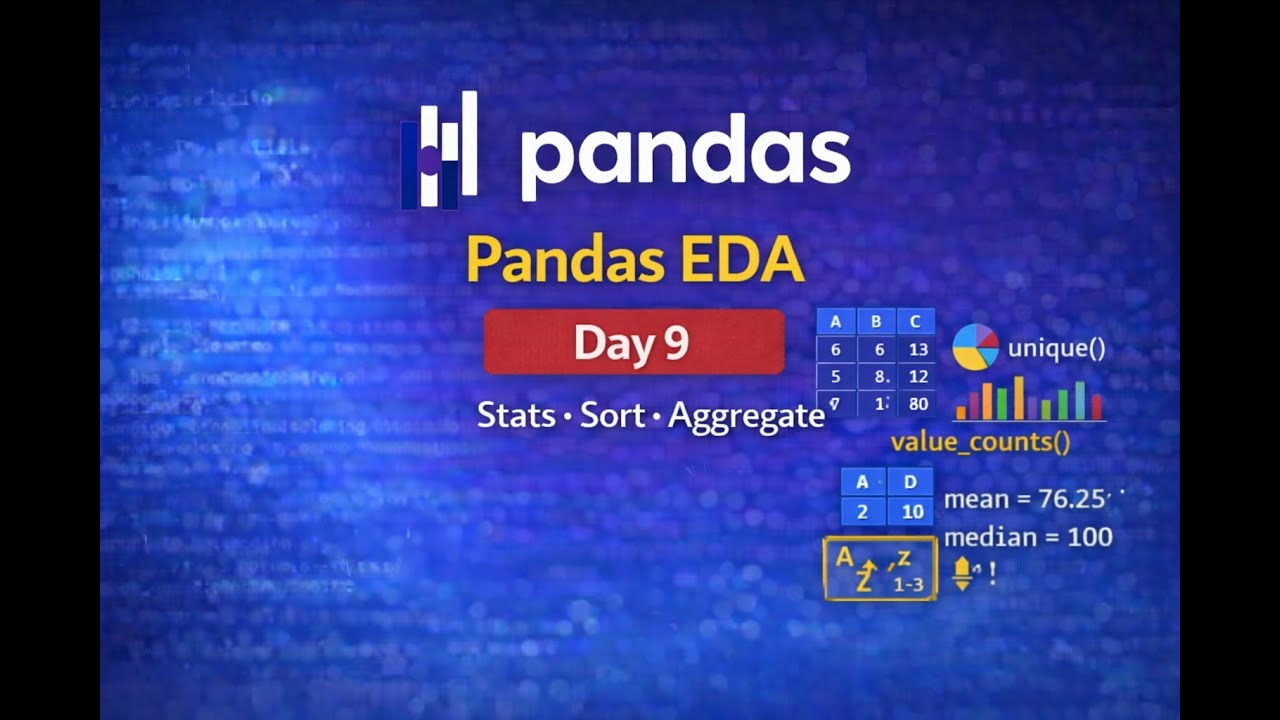 Pandas for Data Science in Nepali | Day 9 | Data Exploration, Statistics and Aggregation