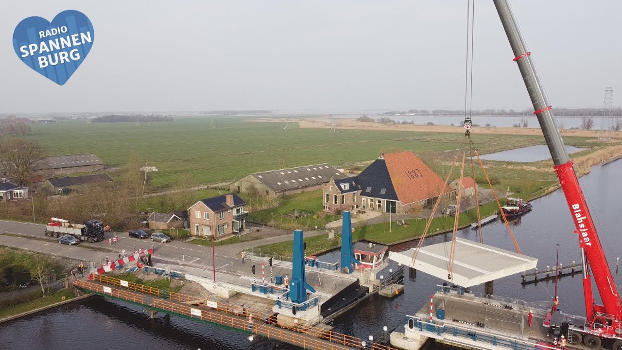 Follega brug geplaatst