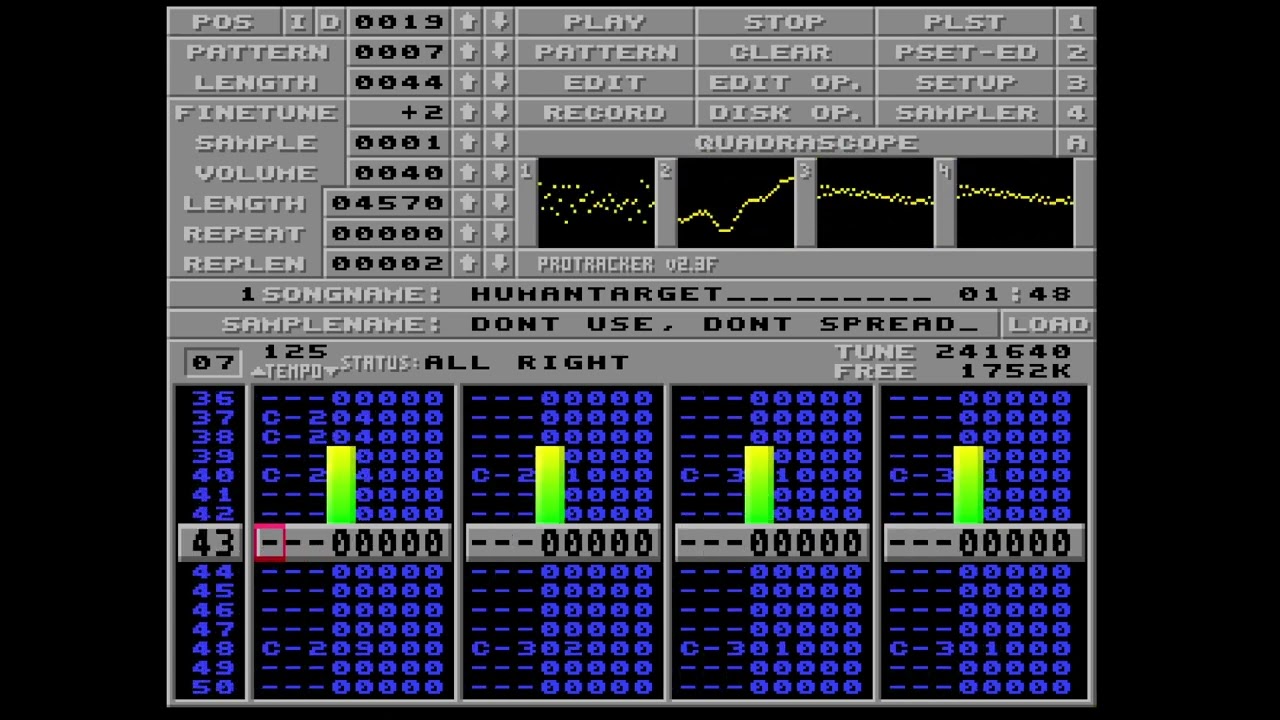 Amiga Music: Human Target By Static.