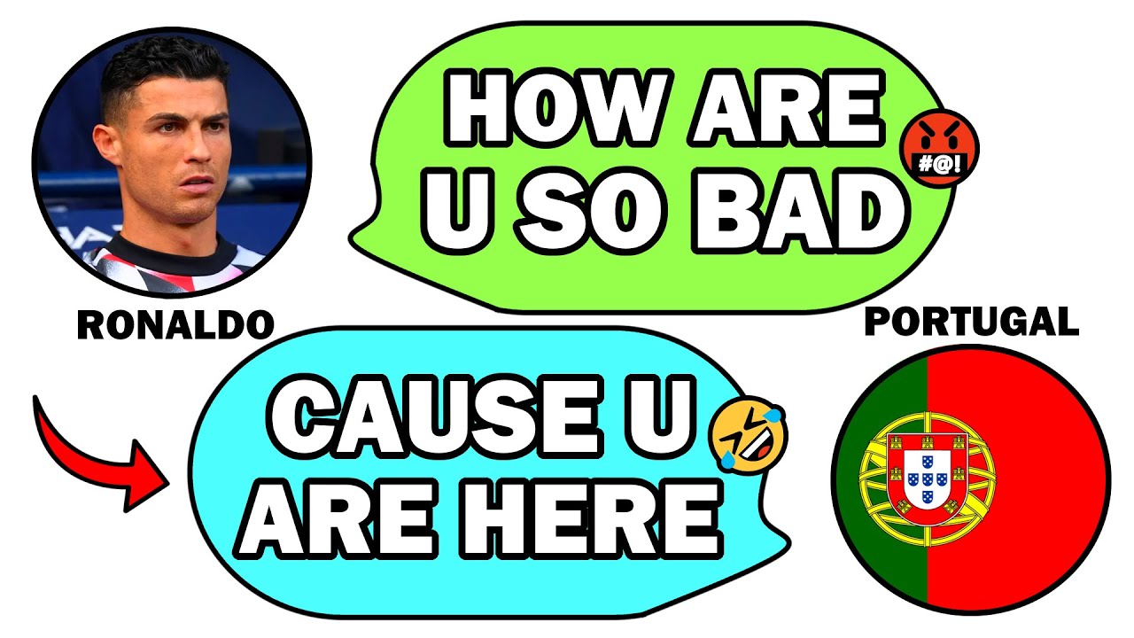 If Footballers Talked With Their Countries