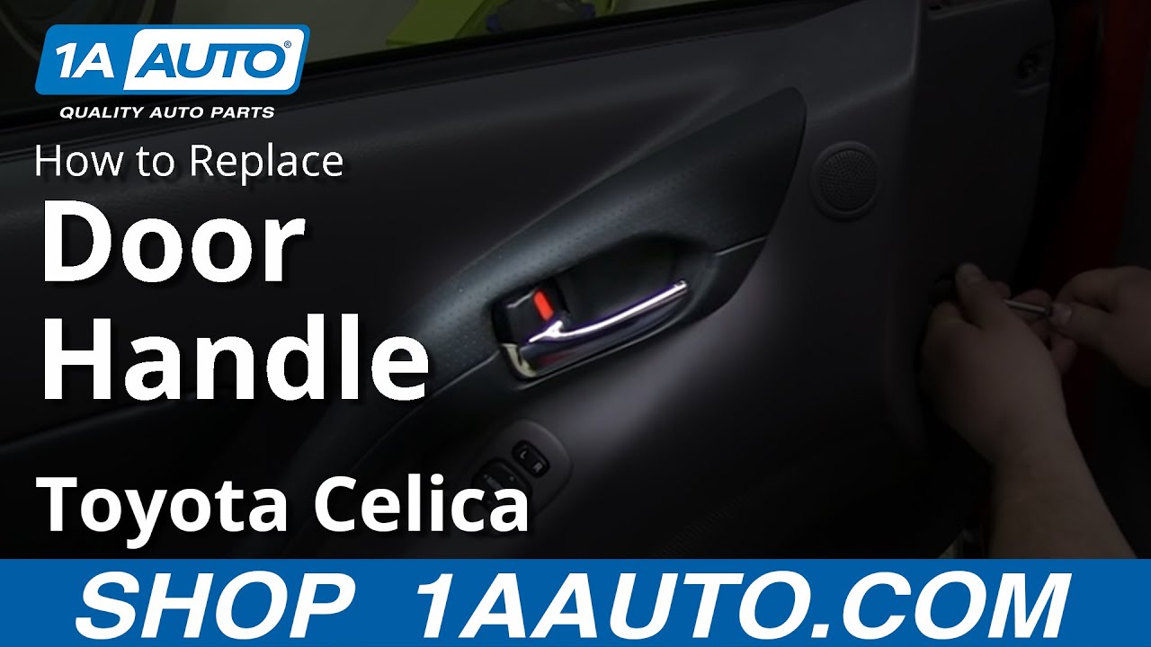 How to Replace Interior Door Handle 00-05 Toyota Celica