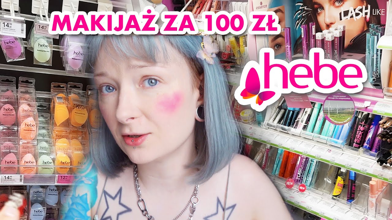 Cały makijaż z Hebe za 100 zł