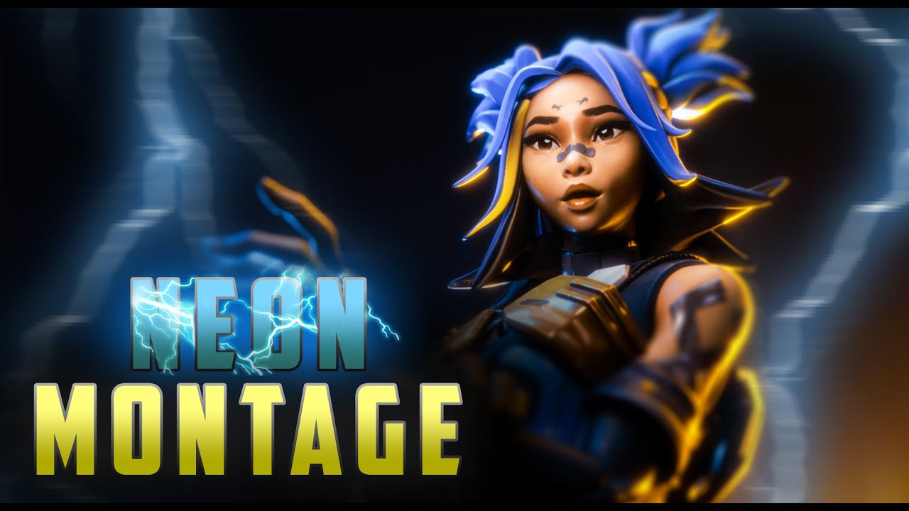 NEON MONTAGE | BEST NEON PLAYS | VALORANT MONTAGE #HIGHLIGHTS