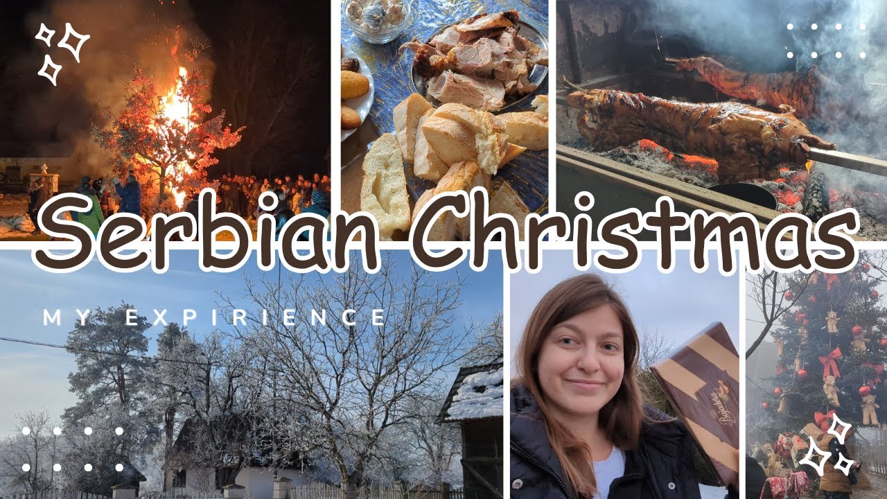 Celebrating Serbian Christmas. Traditions & Holiday in Bosnia.