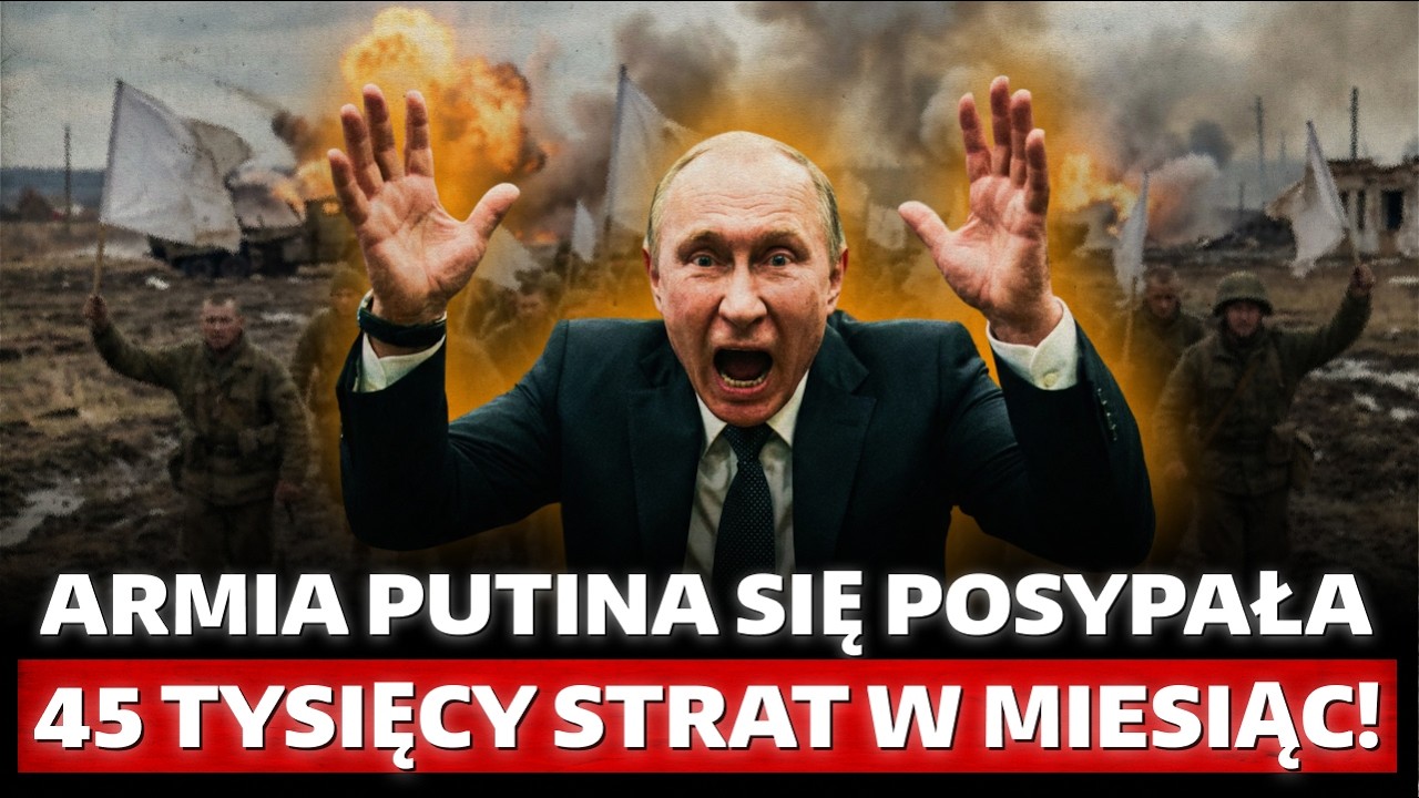Panika w Rosji. Armia SIĘ ROZBIEGA. Plan Gierasimowa ZERWANY. Ukraina ruszyła z OFENSYWĄ.