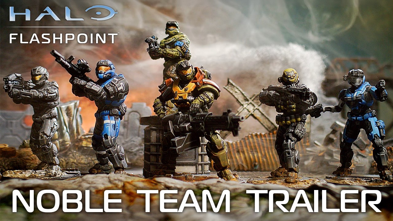 Трейлер с анонсом команды Noble | Halo: Flashpoint | Официальная игра Halo Miniatures