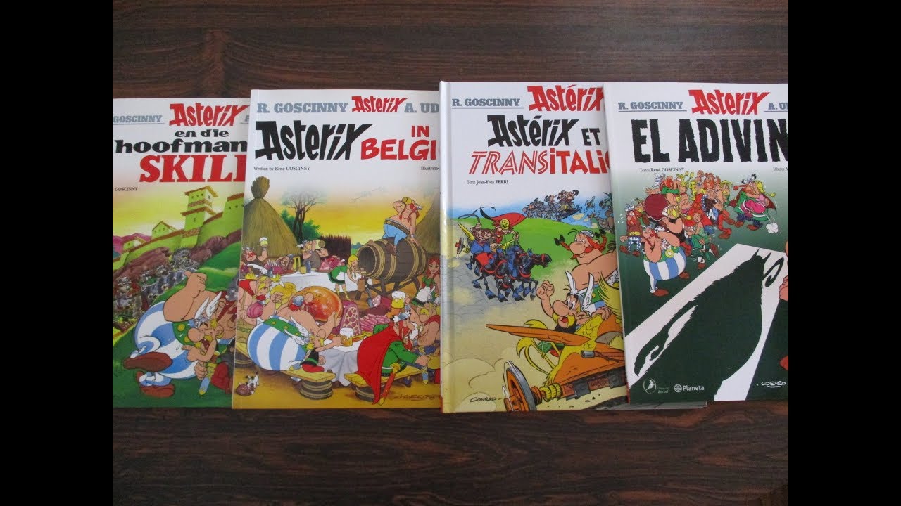 Minha coleção completa de Asterix (primeira parte)