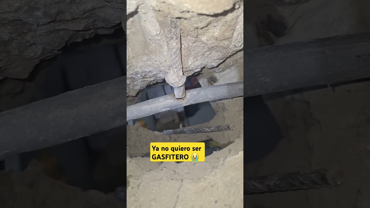 Tuber&iacute;a perforada ,, ya no quiero ser GASFITERO