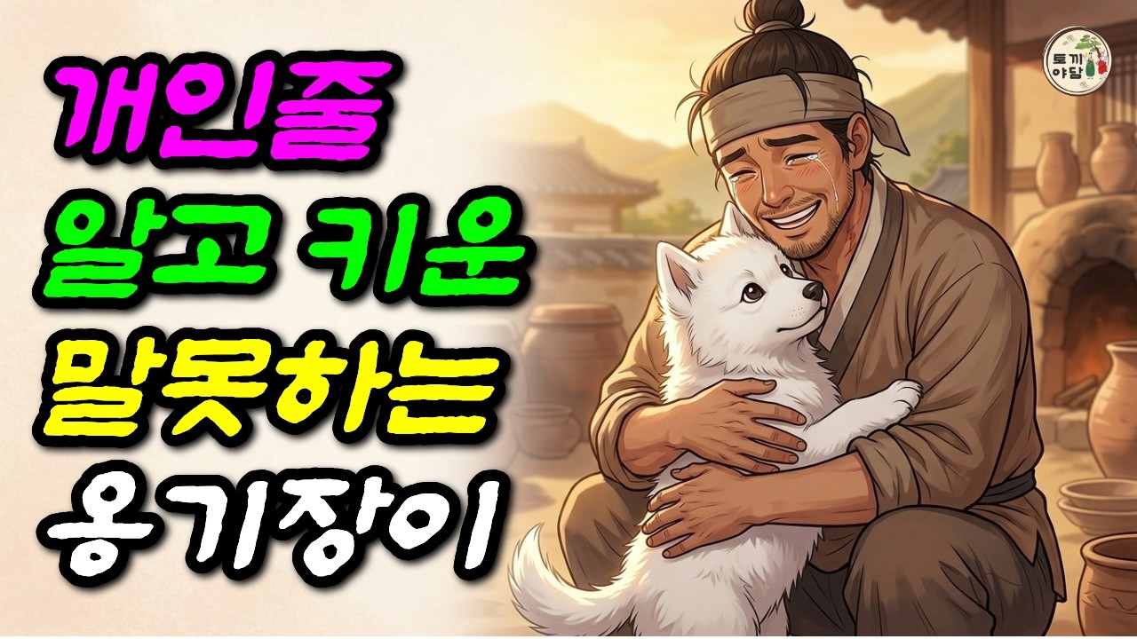 개인줄 알고 키운 말 못하는 옹기장이 [토끼야담🌙옛날이야기🌙그냥 틀어두세요]