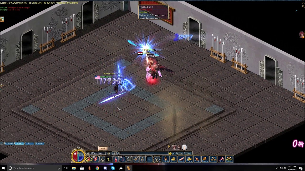 Conquer Online: Elite pk 7 | Perfection/ScentSword/Scorpio