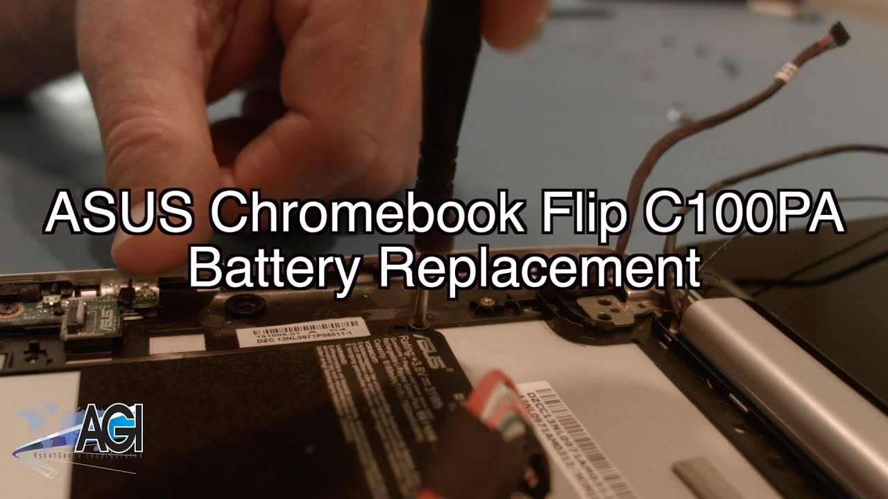 ASUS Chromebook Flip C100PA Battery Replacement