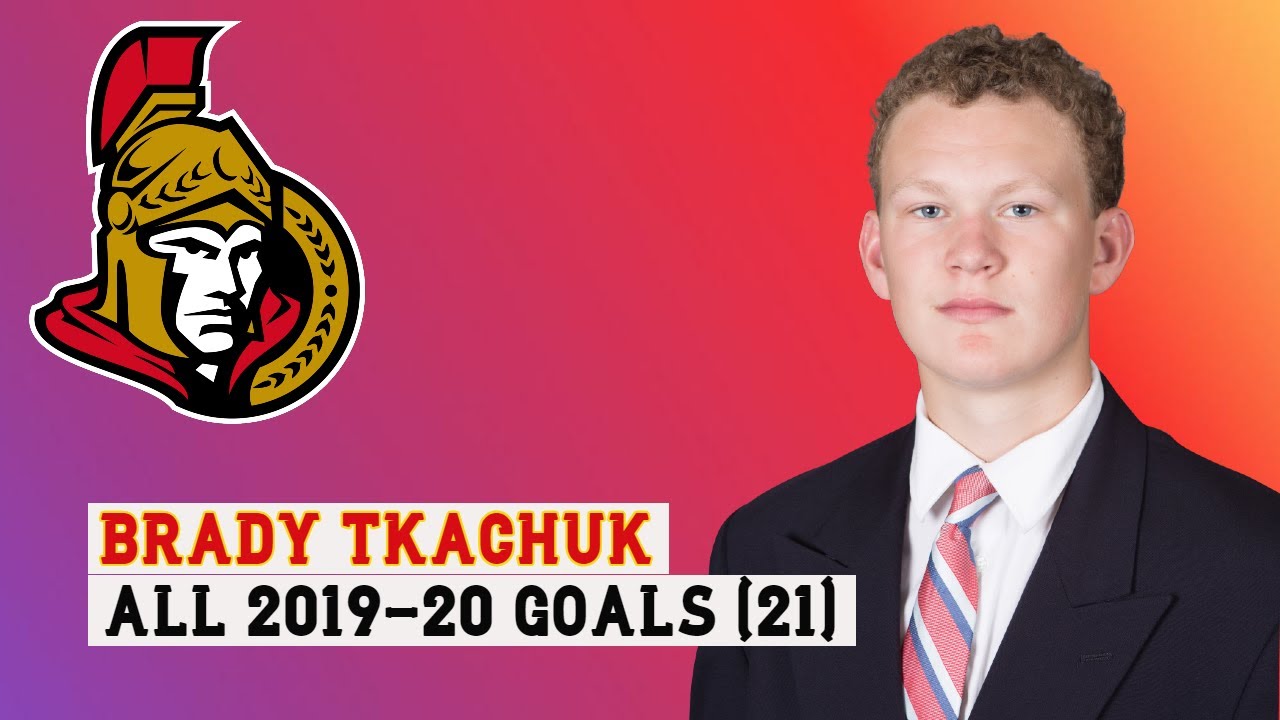 Brady Tkachuk (#7) All 21 Goals of the 2019-20 NHL Season