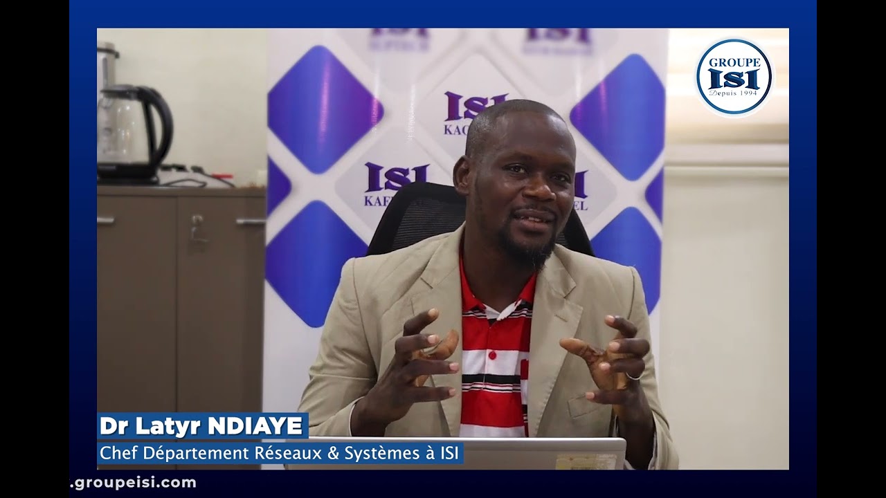 🔴 Entretien avec le Docteur  Latyr NDIAYE, Chef du Département de Réseaux et systèmes Informatiques.