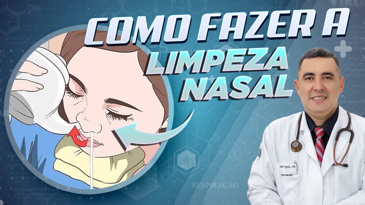 Como fazer a limpeza nasal de forma eficaz e combater rinite, sinusite e o nariz entupido em minutos
