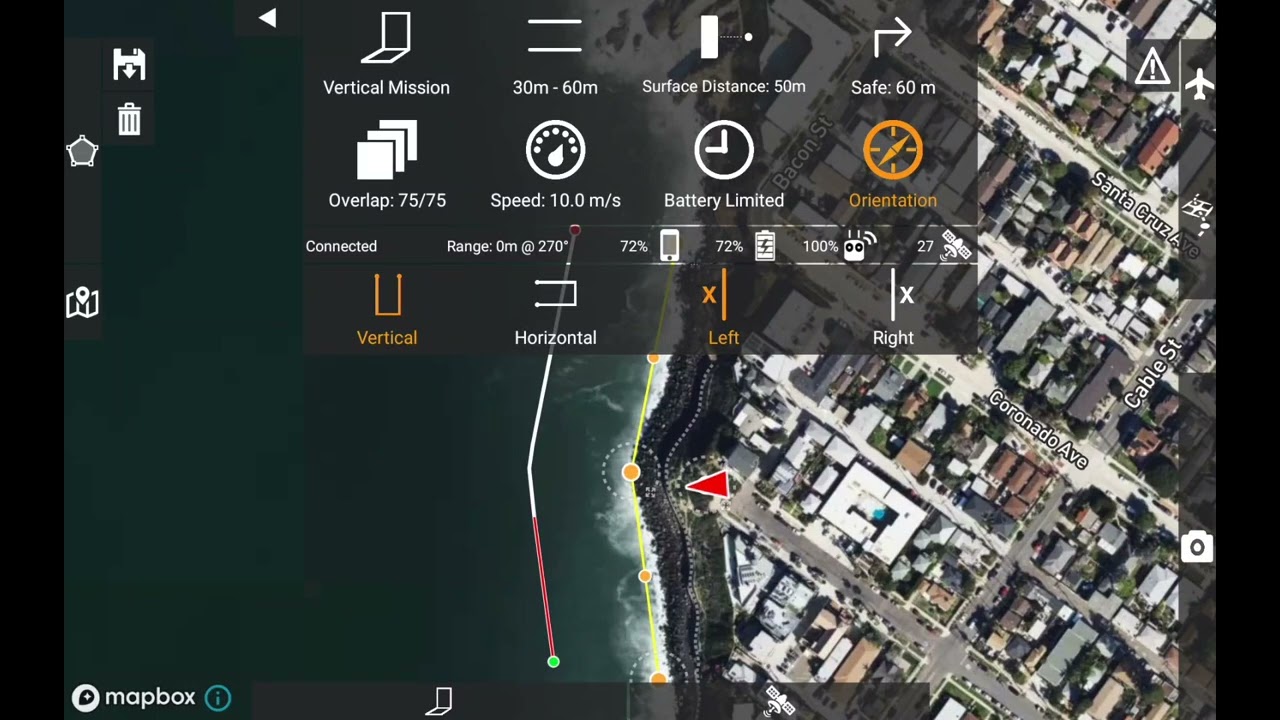 Map Pilot Pro - Vertical Mission Type Beta demonstration