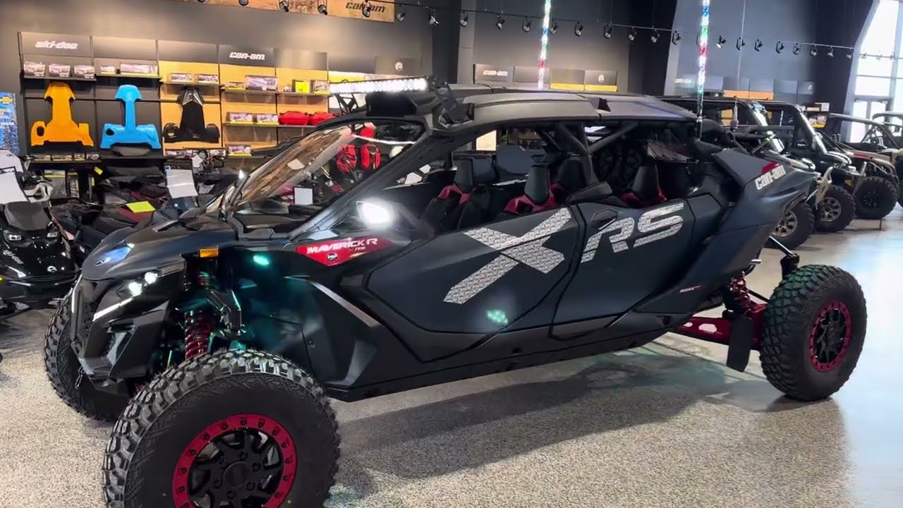 Отличная сборка Maverick R Max! Аудиосистема на крыше, прочные радиоприемники, воздухозаборник на...