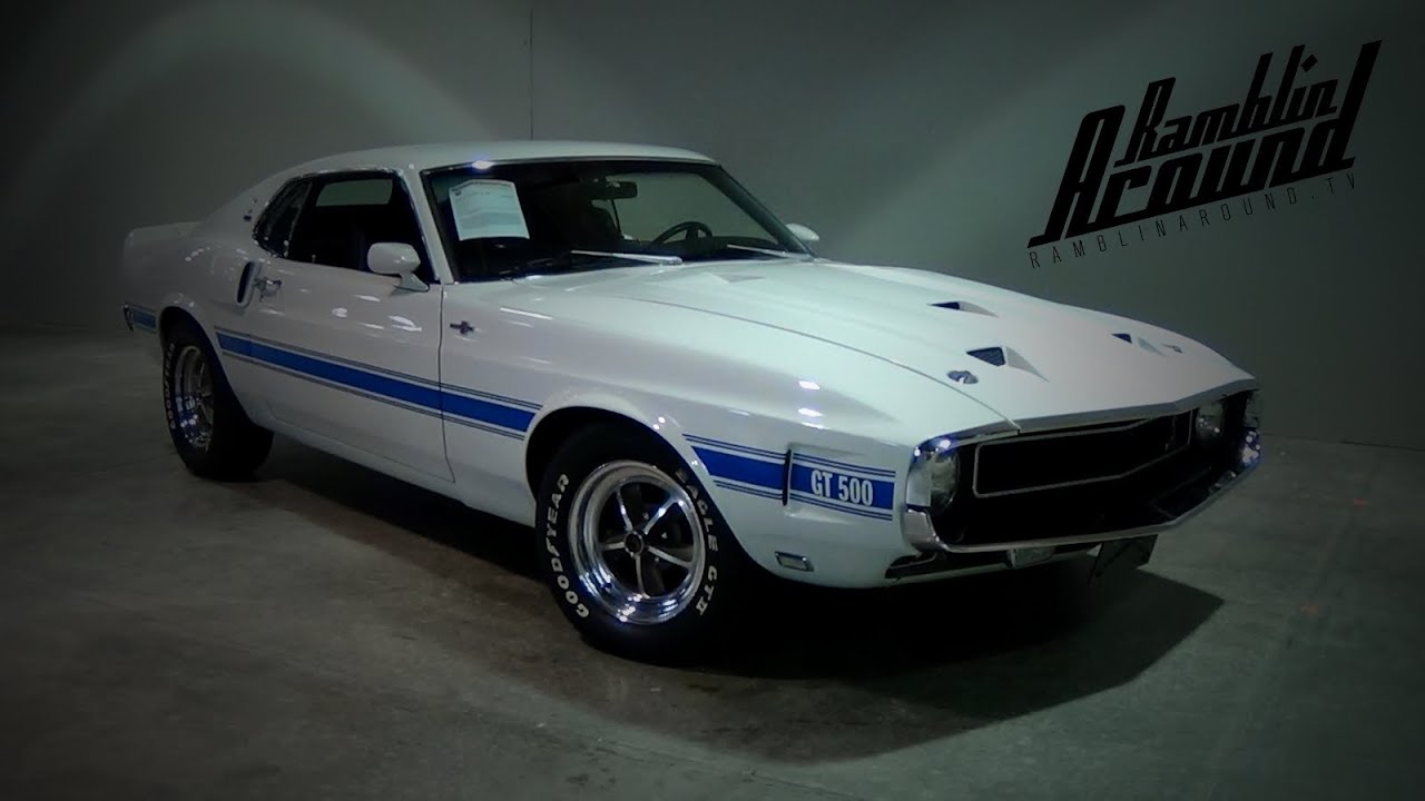 1969 Shelby GT500 428 Cobra Jet V8 Four-Speed