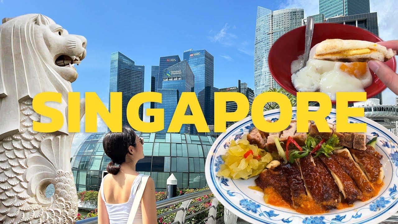 SINGAPORE | Merlion Park, Hawker Food, Solo in Universal Studios, Travel Itinerary | Part 1