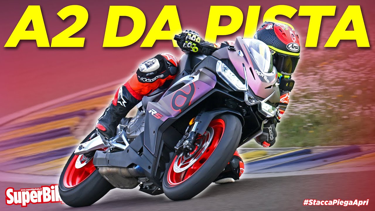 LA PIÙ RACING TRA LE PICCOLE! Aprilia RS457: la prova in pista